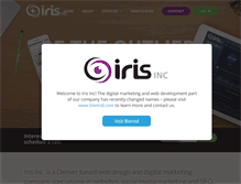 Tablet Screenshot of irisinc.com